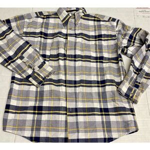 Twenty X Wrangler Large. Men Shirt  Plaid Button Down‎ Long Sleeve A9